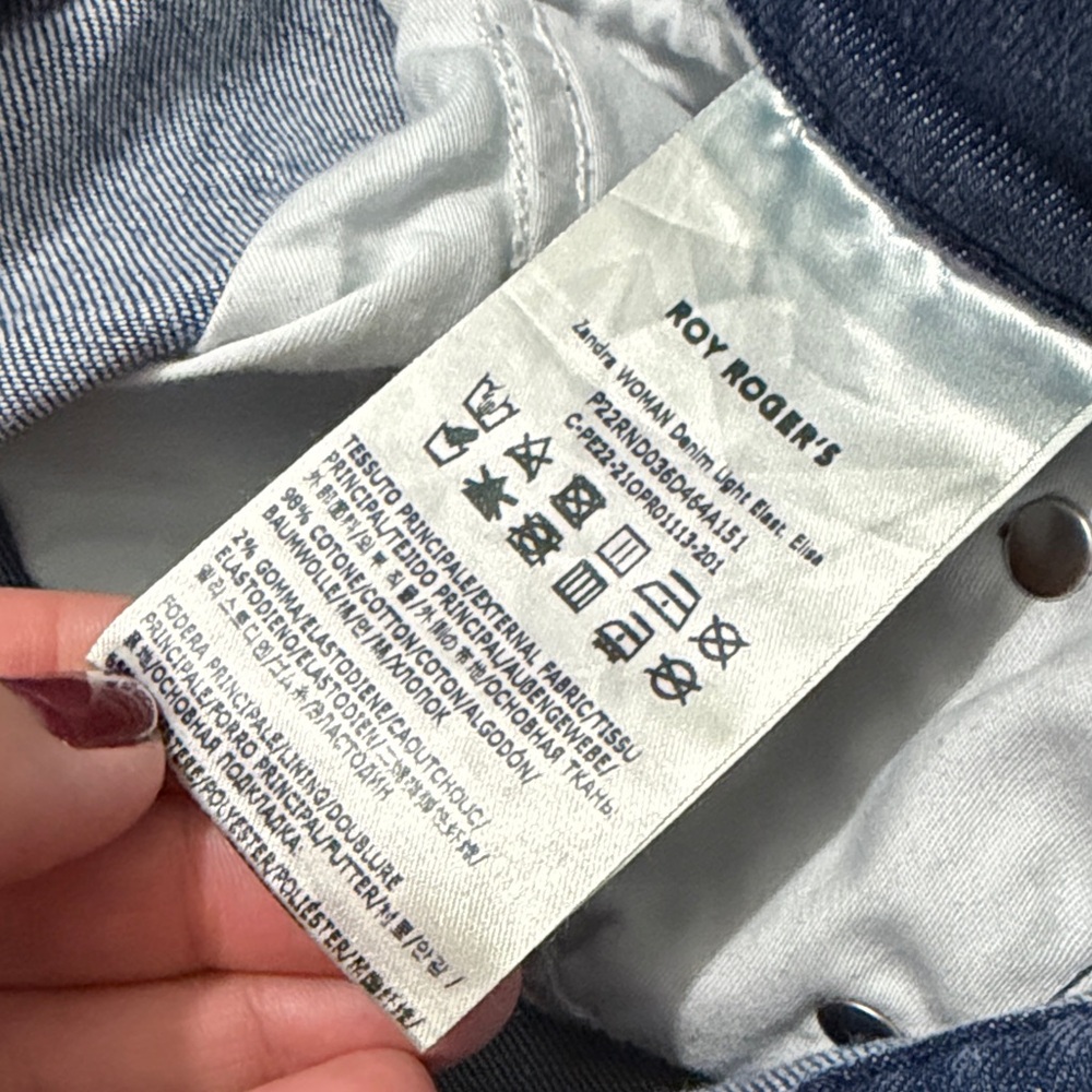 Roy Roger Jeans Size 27 - Picture 7 of 11